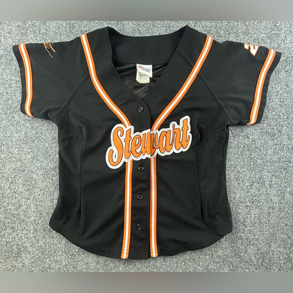 Tony Stewart 20 NASCAR Race Car Driving Chase Authentics Jersey Womens